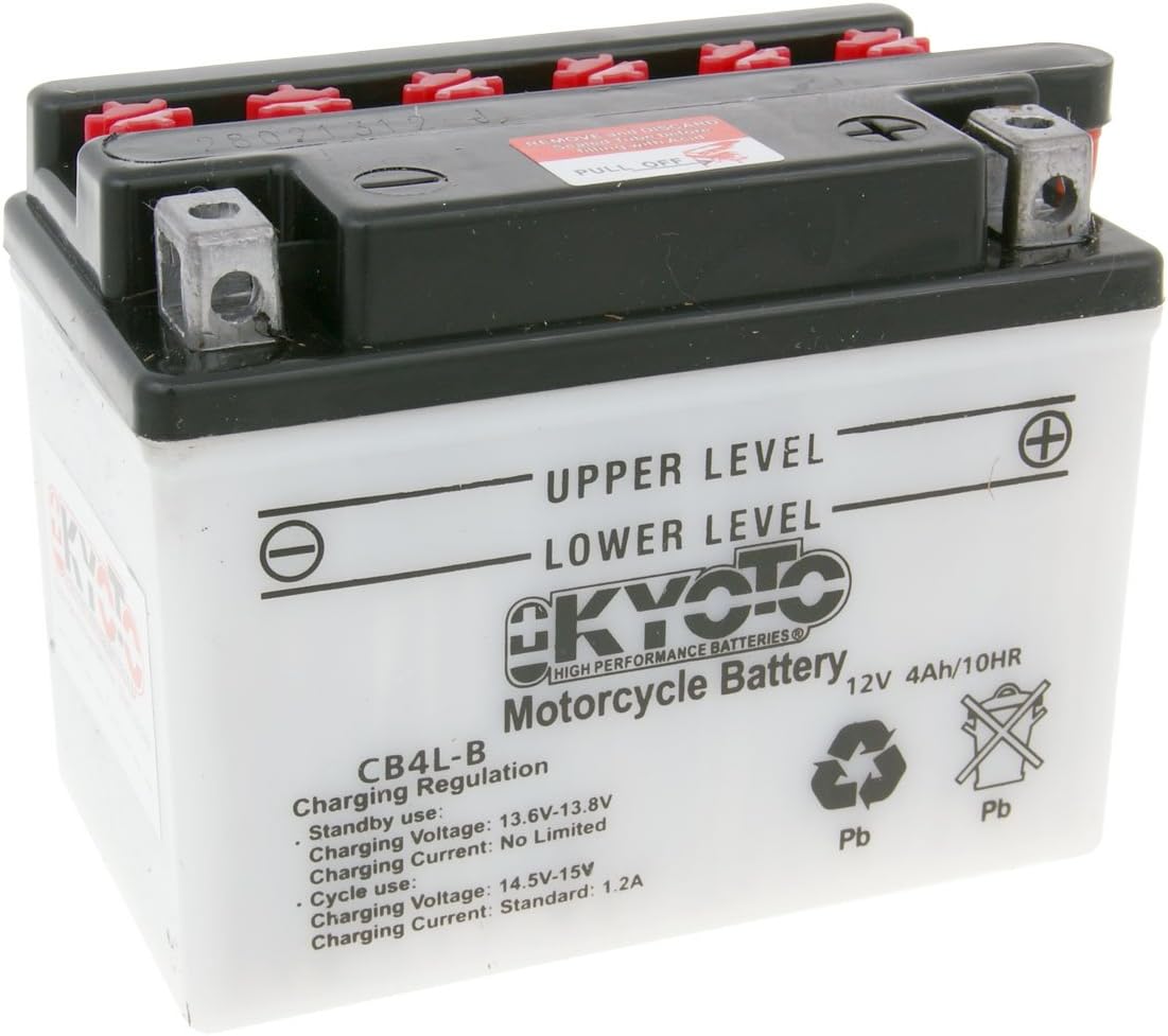 Batteria auto KYOTO Moto YB4L B 50A EN PIOMBO 12V 4Ah
